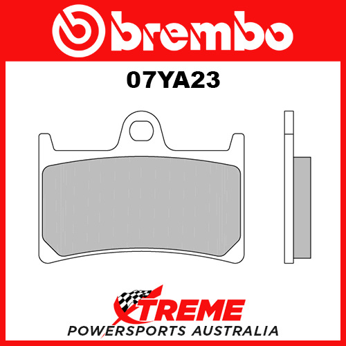 Brembo Yamaha YZF-R1 98-06, 15-17 Racing Carbon Ceramic Front Brake Pads 07YA23-RC