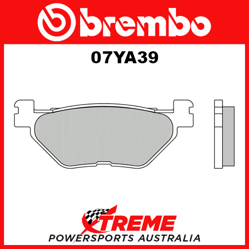 Yamaha TDM 900 02-14 Brembo Sintered Rear Brake Pads 07YA39-SP