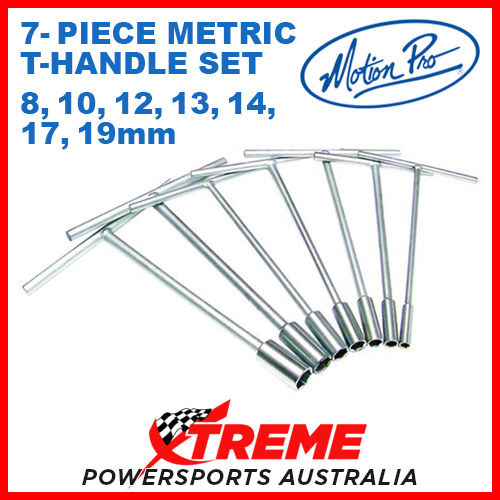 Motion Pro T-Handle Set, 7-Pc Metric 8,10,12,13,14,17,19mm 08-080113