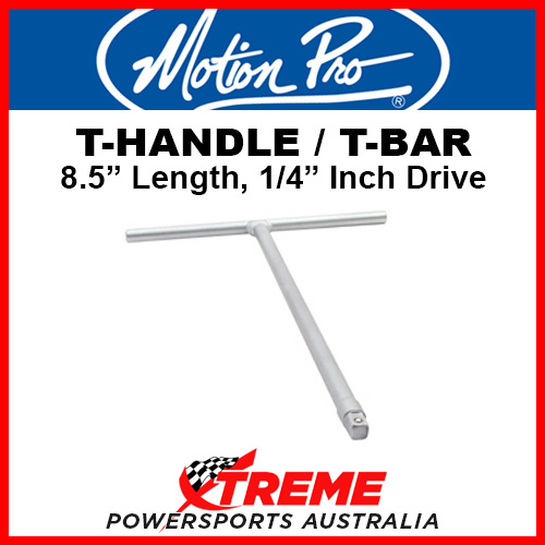 Motion Pro T-Handle T-Bar Driver, 1/4" Inch Drive, 8.5" Inch Long 08-080158