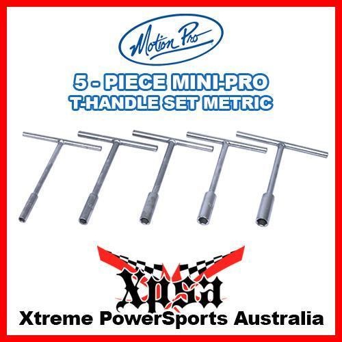 Motion Pro Mini-Pro T-Handle Set 8,10,12,13,14mm Compact 6-3/4" Length 08-080340