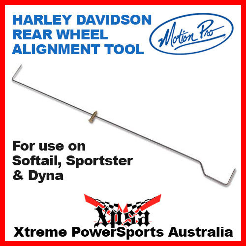Motion Pro Rear Wheel Alignment Tool for HD Softail, Sportster, Dyna 08-080368