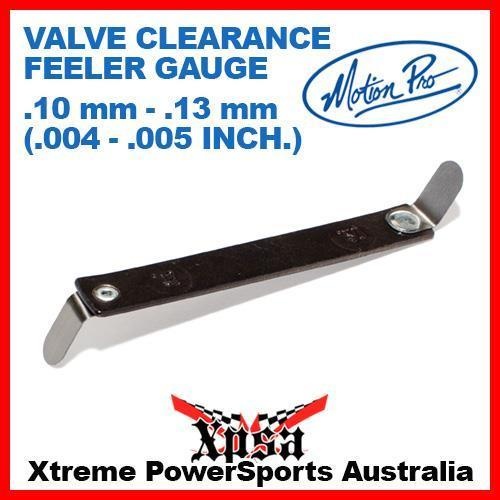 MP Valve Clearance Feeler Gauge Tappet, .004"-.005" .10mm-.13mm, 08-080393