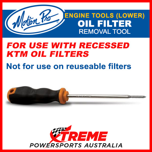 Motion Pro Recessed Oil Filter Removal Tool for KTM Motorcycle 08-080400