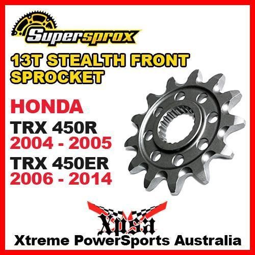 SUPERSPROX FRONT SPROCKET STEALTH 13T TRX 450R 04-2005 TRX 450ER 06-2014 ATV MX