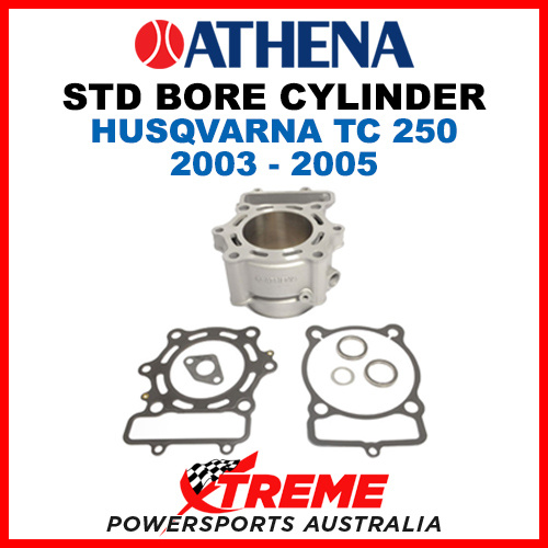 Athena Husqvarna TC250 03-05 STD Bore Cylinder w/Head & Base Gasket 13.EC220-001