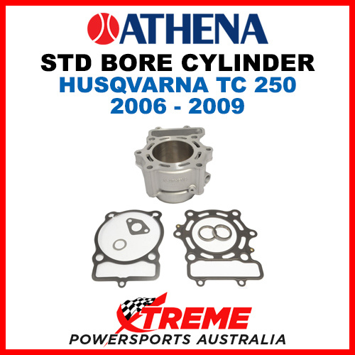 Athena Husqvarna TC250 06-09 STD Bore Cylinder w/Head & Base Gasket 13.EC220-003