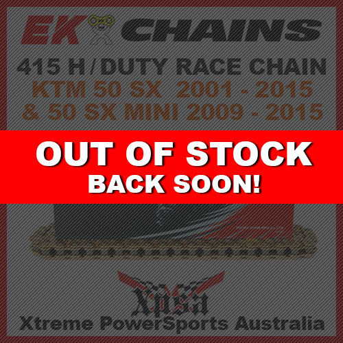 EK HEAVY DUTY 415 / 130 GOLD CHAIN KTM 50 SX MINI 09-2015 50SX 50cc SX50 01-2015
