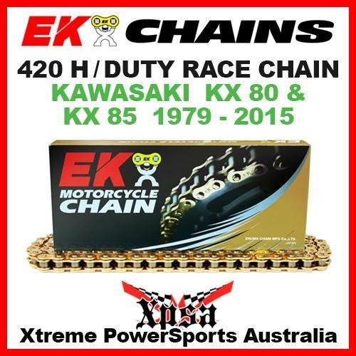 EK MX H/DUTY RACE RACING 420 GOLD CHAIN KX 80 KX80 KX85 85 1979-2015 MOTOCROSS