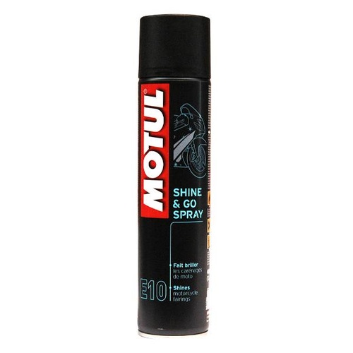 Motul E10 Shine and Go Silicone Clean Spray 400ml 16-702-00