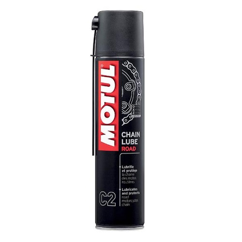 Motul Road Chain Lube 400ml Motorcycle Sportsbike Cruiser Lubricant 16-705-00