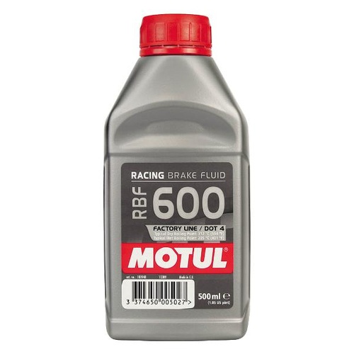 Motul DOT4 Racing Brake Fluid 500ml RBF600 16-801-050
