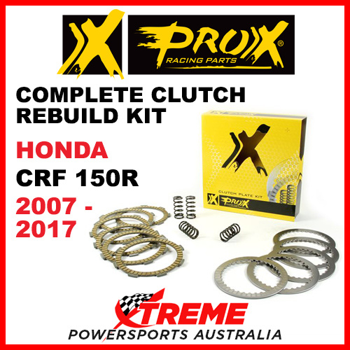 ProX Honda CRF150R CRF 150R 2007-2017 Complete Clutch Rebuild Kit 16.CPS12007