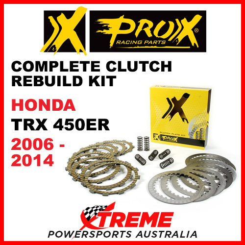 ProX Honda TRX450ER TRX 450ER 2006-2014 Complete Clutch Rebuild Kit 16.CPS14004