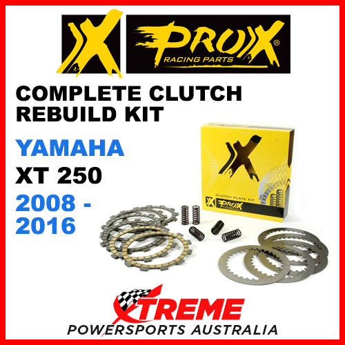 ProX Yamaha XT250 XT 250 2008-2016 Complete Clutch Rebuild Kit 16.CPS23006