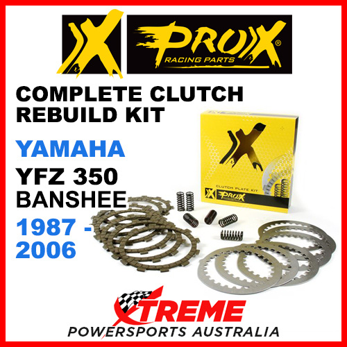 ProX Yamaha YFZ 350 Banshee 1987-2006 Complete Clutch Rebuild Kit 16.CPS23087