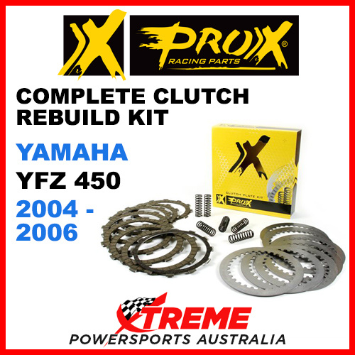 ProX Yamaha YFZ450 YFZ 450 2004-2006 Complete Clutch Rebuild Kit 16.CPS24004