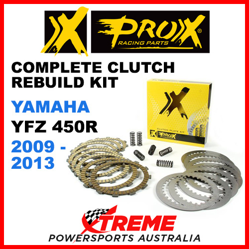 ProX Yamaha YFZ450R YFZ 450R 2009-2013 Complete Clutch Rebuild Kit 16.CPS24009