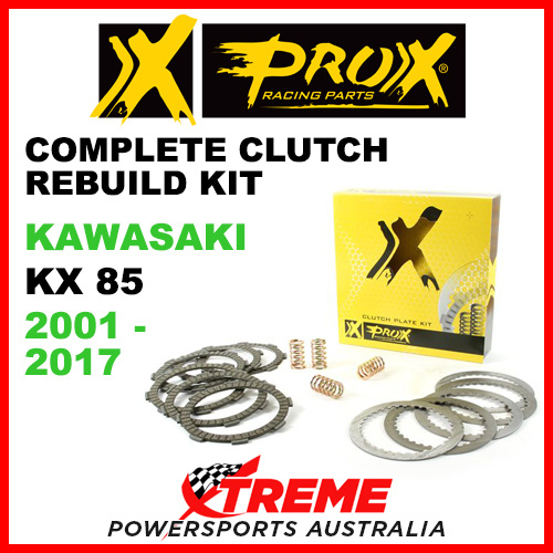 ProX Kawasaki KX85 KX 85 2001-2017 Complete Clutch Rebuild Kit 16.CPS41098