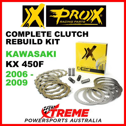 ProX Kawasaki KX450F KX 450F 2006-2009 Complete Clutch Rebuild Kit 16.CPS44006