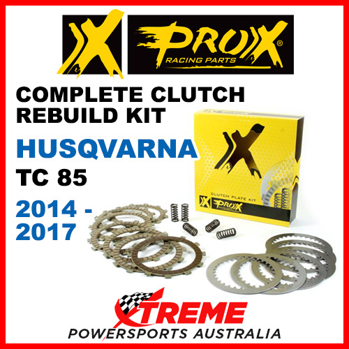 ProX Husqvarna TC85 TC 85 2014-2017 Complete Clutch Rebuild Kit 16.CPS61003