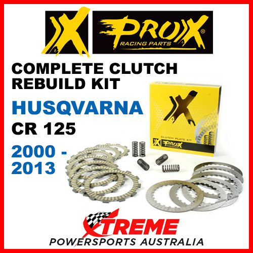 ProX Husqvarna CR125 CR 125 2000-2013 Complete Clutch Rebuild Kit 16.CPS62000
