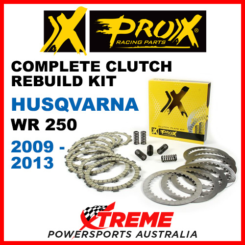 ProX Husqvarna WR250 WR 250 2009-2013 Complete Clutch Rebuild Kit 16.CPS63009