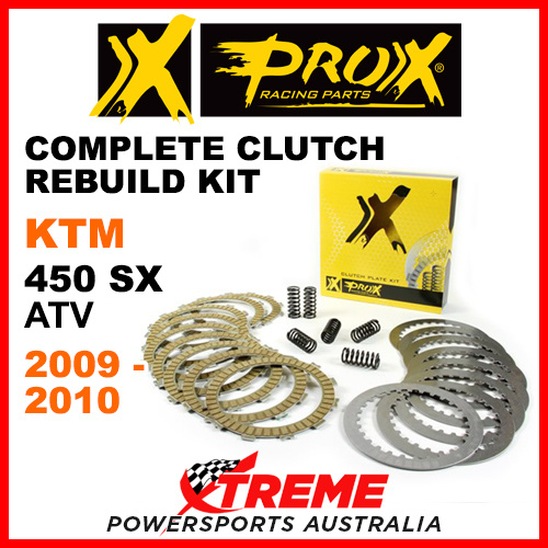 ProX KTM 450SX 450 SX ATV 2009-2010 Complete Clutch Rebuild Kit 16.CPS64007