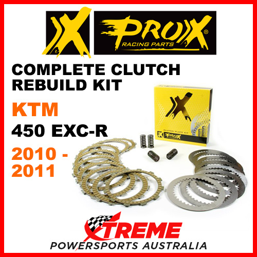 ProX KTM 450 EXC-R EXCR 2010-2011 Complete Clutch Rebuild Kit 16.CPS64010