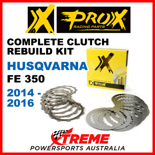 ProX Husqvarna FE350 FE 350 2014-2016 Complete Clutch Rebuild Kit 16.CPS64012
