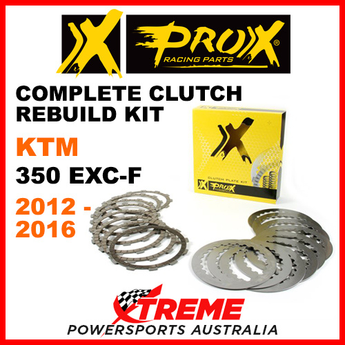 ProX KTM 350 EXC-F EXCF 2012-2016 Complete Clutch Rebuild Kit 16.CPS64012