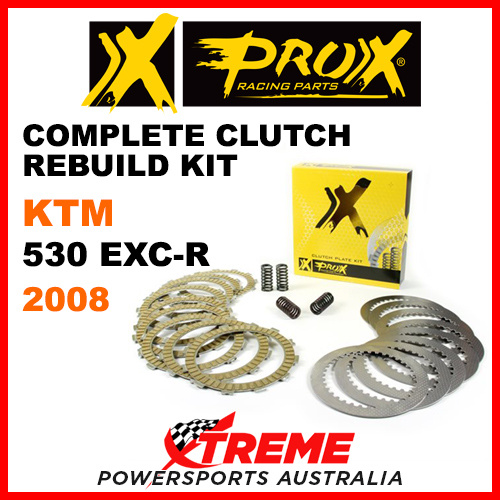 ProX KTM 530 EXC-R EXCR 2008 Complete Clutch Rebuild Kit 16.CPS65008