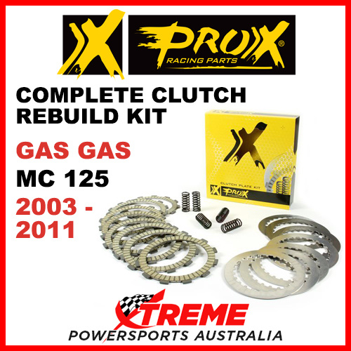 ProX Gas Gas MC125 MC 125 2003-2011 Complete Clutch Rebuild Kit 16.CPS72003