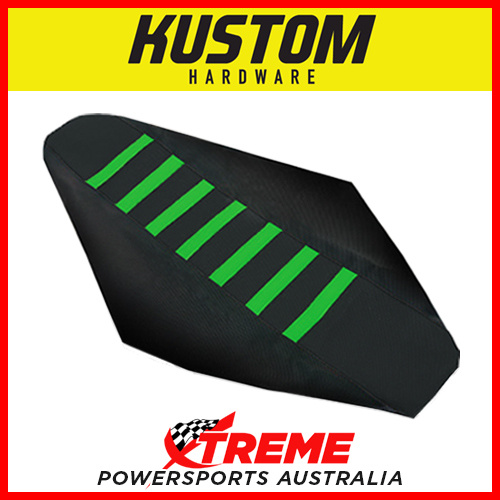 Kawasaki KLX110L 2009-2011 Black/Green Seat Cover 17K-SC108 Kustom