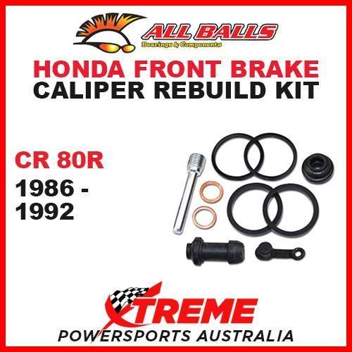MX Front Brake Caliper Rebuild Kit Honda CR80R CR 80R 1986-1992 Dirt Bike, All Balls 18-3002