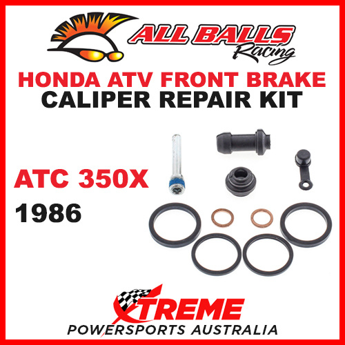 18-3007 HONDA ATV ATC350X 1986 FRONT BRAKE CALIPER REBUILD KIT