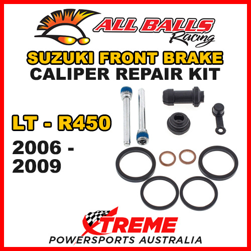 18-3009 For Suzuki LT-R450 LTR450 2006-2009 ATV Front Brake Caliper Rebuild Kit