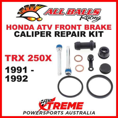 18-3020 HONDA ATV TRX250X 1991-1992 FRONT BRAKE CALIPER REBUILD KIT