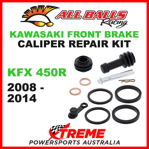 18-3021 Kawasaki ATV KFX 450R 2008-2014 Front Brake Caliper Rebuild Kit