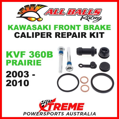 18-3022 Kawasaki ATV KVF 360B Prairie 2003-2010 Front Brake Caliper Rebuild Kit