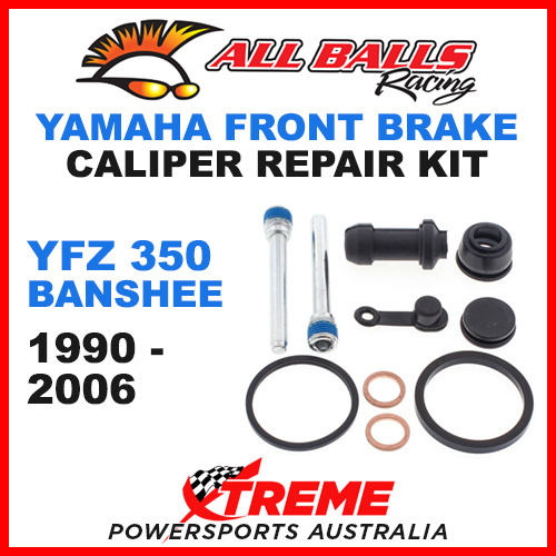 18-3023 YAMAHA ATV YFZ 350 BANSHEE 1990-2006 FRONT BRAKE CALIPER REBUILD KIT