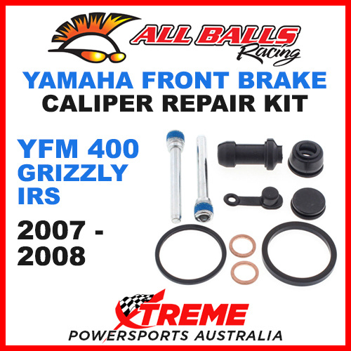 18-3023 YAMAHA ATV YFM400 GRIZZLY IRS 2007-2008 FRONT BRAKE CALIPER REBUILD KIT