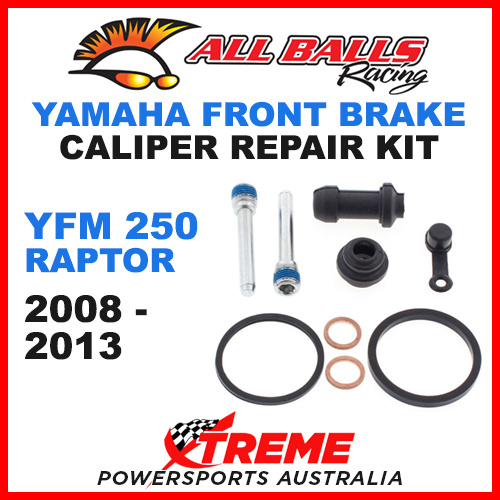 18-3027 YAMAHA ATV YFM 250 RAPTOR 2008-2013 FRONT BRAKE CALIPER REBUILD KIT