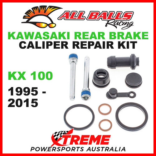 18-3033 Kawasaki KX100 KX 100 1995-2015 Rear Brake Caliper Rebuild Kit