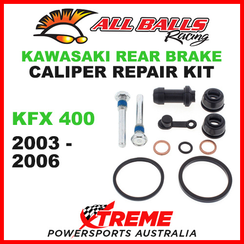 18-3038 Kawasaki KFX400 2003-2006 ATV Rear Brake Caliper Rebuild Kit