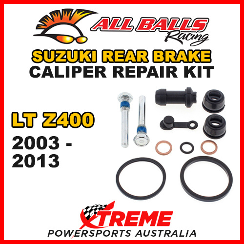 18-3038 For Suzuki LT-Z400 LTZ400 2003-2013 ATV Rear Brake Caliper Rebuild Kit
