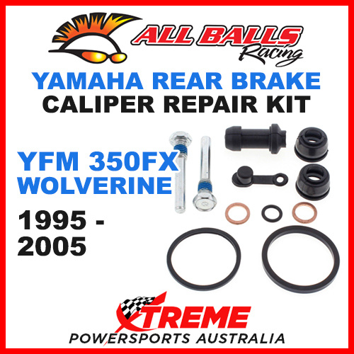 18-3038 YAMAHA ATV YFM 350FX WOLVERINE 1995-2005 REAR BRAKE CALIPER REBUILD KIT