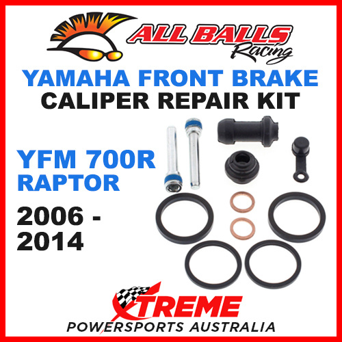 18-3045 YAMAHA ATV YFM 700R RAPTOR 2006-2014 FRONT BRAKE CALIPER REBUILD KIT