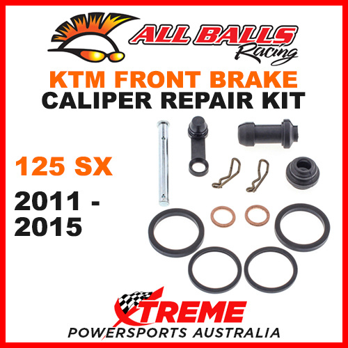 18-3046 KTM 125SX 125 SX 2011-2015 Front Brake Caliper Rebuild Kit