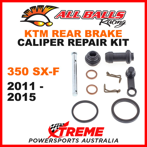 18-3048 KTM 350SX-F 350 SX-F 2011-2015 Rear Brake Caliper Rebuild Kit